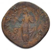 Római Birodalom / Róma / I. Faustina ~141. Sestertius Br (27,38g) T:2-,3
Roman Empire / Rome / Faus...