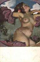 15 db erotikus művészlap / 15 erotic art postcards