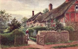 50 db RÉGI motívumos képeslap, főként művészlapok, vegyes minőségben / 50 pre-1945 motive postcards,...