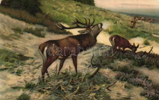 50 db RÉGI motívumos képeslap, főként művészlapok, vegyes minőségben / 50 pre-1945 motive postcards,...