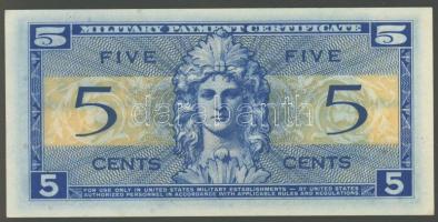 USA/katonai kiadás 1954-58. series 521. 5c (1954.) alapnyomat elcsúszva T:I- kissé elszíneződve