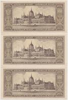 1946. 100.000.000P (8x) sorszámkövetők T:I-,II
Adamo P27