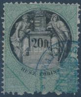 1870 20Ft okmánybélyeg (20.000)