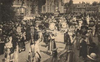 Bruges, Brugge; Procession du Saint Sang / religious procession - 6 unused pre-1945 postcards, inclu...