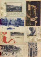 7db lengyel és német képeslap