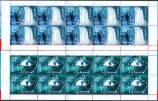 Europa CEPT, Life-giving water 2 stamp-booklets, Europa CEPT, Éltető víz 2 db bélyegfüzet