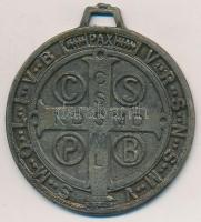 DN "Szent Benedek" Br emlékérem (50mm) T:2- fülön forrasztásnyomos
ND "Saint Benedic...