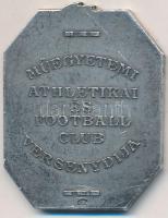 ~1910-1920. "Műegyetemi Athletikai és Football Club Versenydíja" jelzett Ag díjérem "...