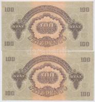 1944. 100P "A Vörös Hadsereg Parancsnoksága" (3x) sorszámkövetők T:I,I-
Adamo P47