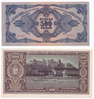 1945. 100P + 500P + 1946. 10.000BP + 100.000BP T:I,I-