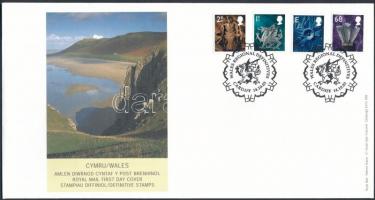 Wales Forgalmi sor FDC-n, Definitive set FDC