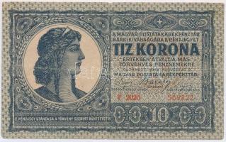 1919. augusztus 9. 10K T:III szakadás a középső hajtás felső részén