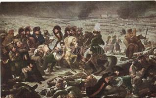 Napoleon at the battle of Eylau, s: A. J. Gros