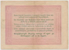 1848. 5Ft "Kossuth bankó" vörösesbarna T:III