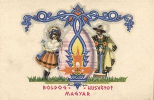 'Boldog magyar húsvétot' Hungarian easter, folklore s: Bozó Gyula