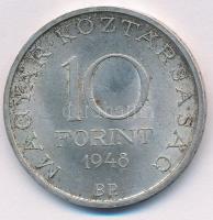 1948. 10Ft Ag "Széchenyi" T:2 kis patina 
Adamo EM2