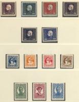 Bosznia Hercegovina + K.u.k. Feldpost tartalmas gyűjtemény Lindner előnyomott albumban / Bosnia Herz...