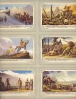 Liebig 50 chromo sorozat, összesen 300 motívum reklámkártya albumban / 50 Liebig Chromo thematic sets, alltogether 300 advertising cards in album