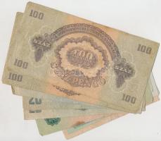 1944. 1P-100P (10x) "A Vörös Hadsereg Parancsnoksága" T:III,III-