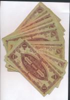 1945. 10.000P (30x) mind "MNB" bélyeggel T:III