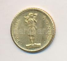 Vatikán DN "II. János Pál pápa" aranyozott fém modern mini fantáziapénz (10mm) T:2
Vatica...