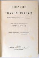 Sven Hedin: Transzhimalája. Felfedezések és kalandok Tibetben. Magyar Földrajzi Társaság Könyvtára. ...