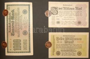 1914-1924 "Németország legnehezebb időszaka"  dekoratív album a hiperinfláció időszakáról ...