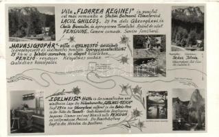 1935 Gyilkos-tó, Havasi gyopár üdülőhely / holiday resort, advertisement