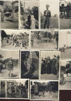 1933 13 db jamboree fénykép / 13 pcs. jamboree photo