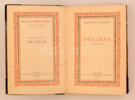 Bársony István: Délibáb. Elbeszélések. Magyar Írómesterek. A Petőfi Társaság Jubiláris Könyvei. Buda...