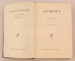 Cholnoky Jenő: A Föld és élete I-VI. kötet. Gazdag képanyaggal. Kiadói egységes egészvászon sorozat ...