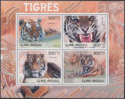 Tigris kisív, Tiger mini sheet
