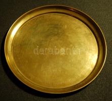 cca 1930 Irredenta gravírozott réztálca / Engraved copper-tray