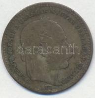 1869KB 20kr Ag "Magyar Királyi Váltó Pénz" T:3 patina Adamo M10.1
