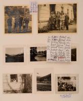 1943 A magyar hadsereg Ukrajnában. Skole. Magyar katonák és magyar hadikórház fényképes front naplój...