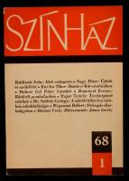 1968 a Színház folyóirat 1. évf. 1. száma, érdekes írásokkal, papírkötésben, jó állapotban