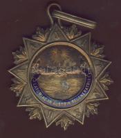 Dekoratív ezüst osztrák szabadkőműves érem / Austrian silver freemaison badge