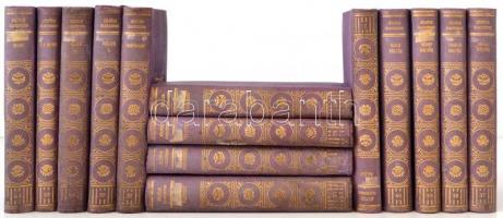 Élő Könyvek: Külföldi Klasszikusok I-XL. Komplett sorozat 40 kötetben. Budapest, é.n., Kisfaludy-Tár...