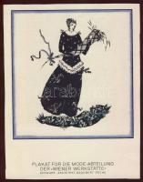 cca 1920 Dagobert Peche reklámplakát / Advertising