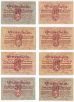 Ausztria / Steiermark 1920. 10h (8x) + 20h (4x) + 50h (12x) T:vegyes
Austria / Steiermark 1920. 10 ...