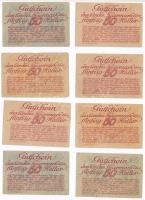 Ausztria / Steiermark 1920. 10h (8x) + 20h (4x) + 50h (12x) T:vegyes
Austria / Steiermark 1920. 10 ...