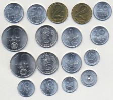 1973. 2f-10Ft (17x), egy teljes és egy hiányos forgalmi sor (utóbbiból 2f hiányzik) T:1