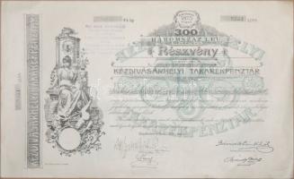 1926 300 L Kézdivásárhelyi Takarékpénztár Rt. részvény / Share