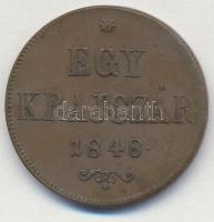 1848. 1kr Cu T:2 
Adamo B1