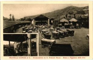 St. Stefano Belbo, Fratelli Gancia & C., Ritiro e Pigiatura delle Uve / winery