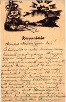 Krasznahorka, Bozó Gyulának címezve / addressed to Bozó Gyula s: Bozó (EB)