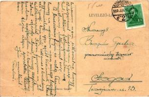 Krasznahorka, Bozó Gyulának címezve / addressed to Bozó Gyula s: Bozó (EB)