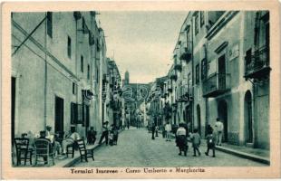 Termini Imerese, Corso Umberto e Margherita / street