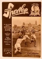 1948 a Képes Sportlap 3. évf. 37. lapszáma, érdekes aktuális sporthírekkel