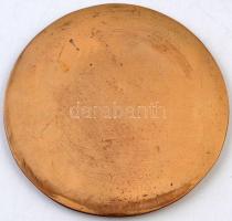 1989. "5 éves - Metró - 1984-1989" Br plakett (106mm) T:2